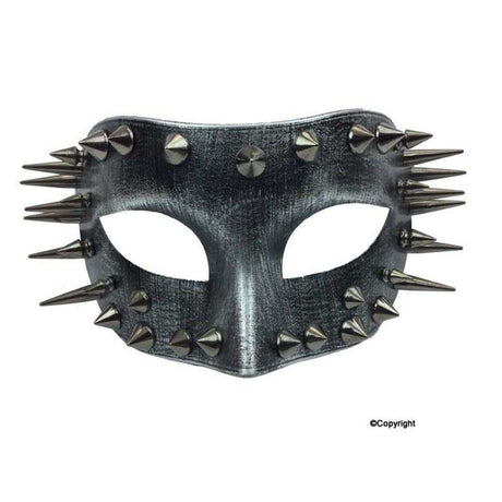 Steampunk eye mask with spikes M31139S