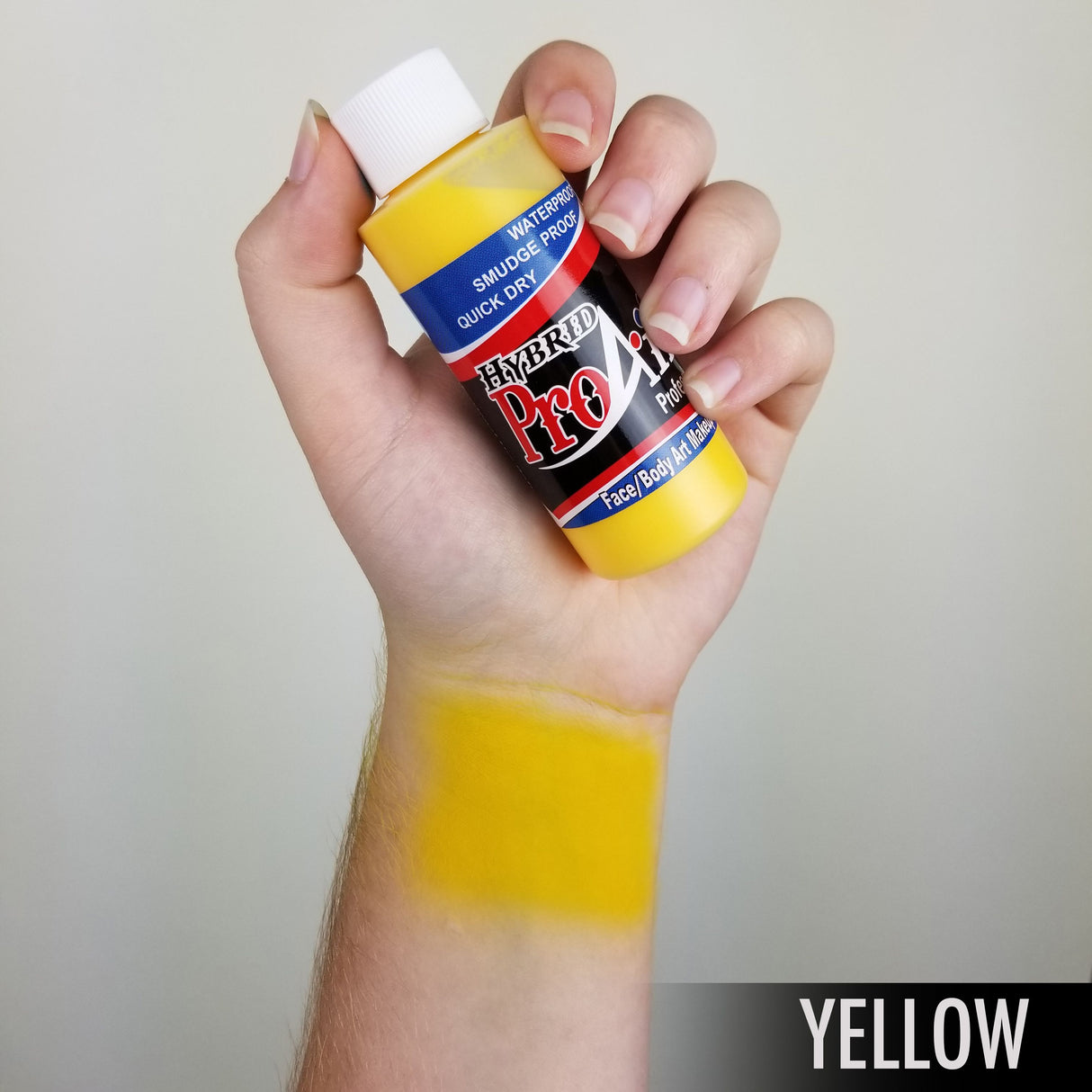 ProAiir HYBRID Waterproof Makeup Yellow Arm.jpeg