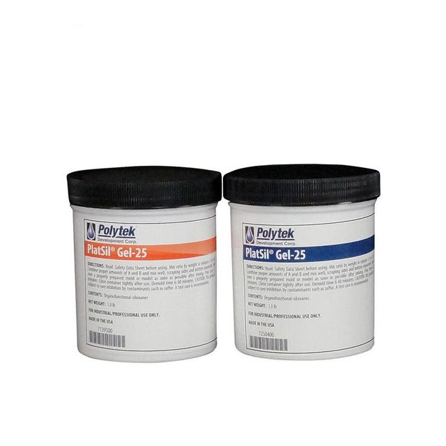 Polytek PlatSil® Gel-25 silicone rubber kit