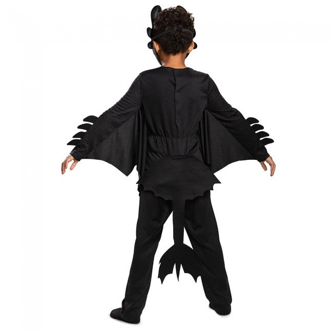How to Train Dragon - Toothless child costume 87880_back