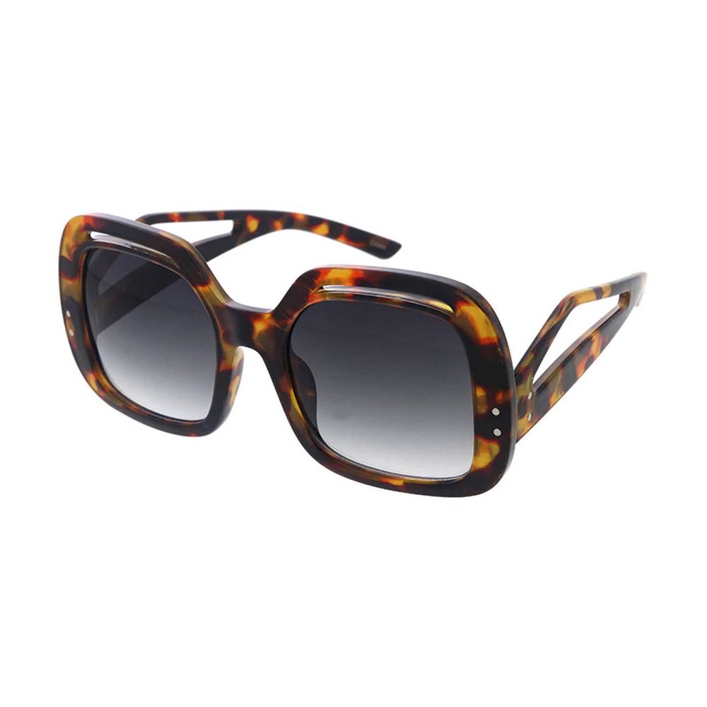 Women's Plastic Large Square Cut Out Frame-Assorted