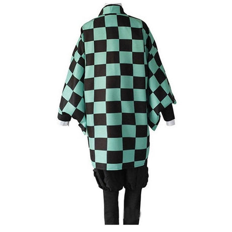 Demon killer cosplay costume Green