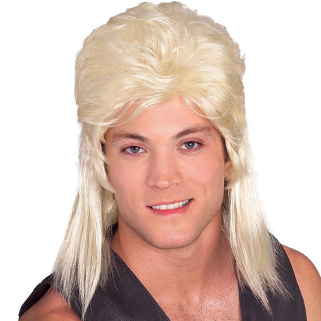 Men Mullet Wig 51165