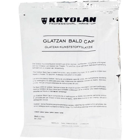 Kryolan Glatzan Bald Cap Uncolored Kryolan Glatzan Bald Cap Uncolored packaging