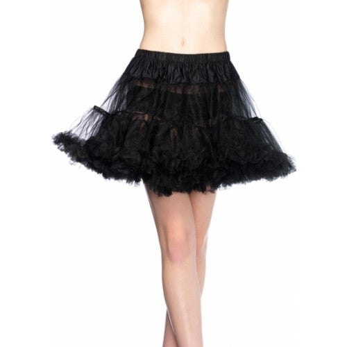 Layered Tulle Petticoat 8990_black