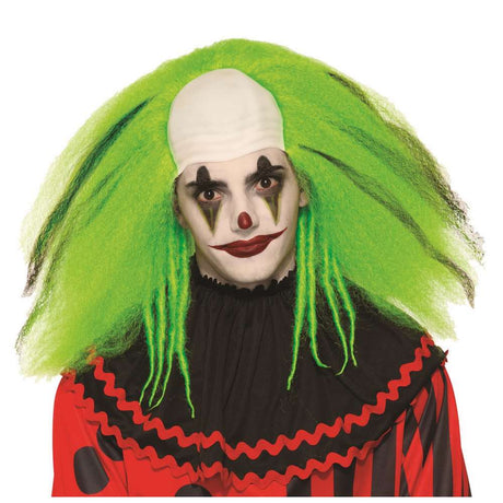 Evil Bald Clown Wig
