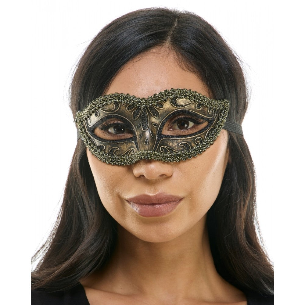 Venetian Mask 9 with glitter