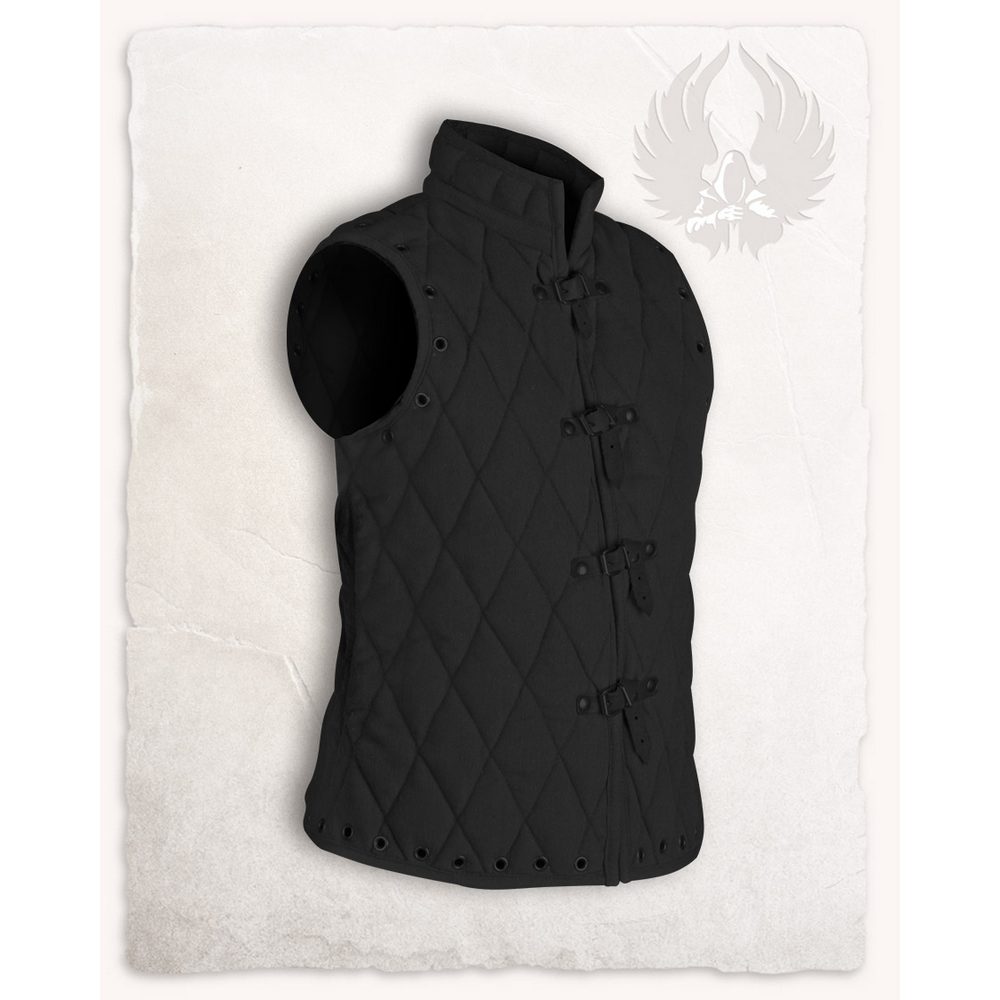 Mytholon Arthur padded Vest 987110-100615SL-Arthur-Gambeson-Canvas-Weste-schwarz-S