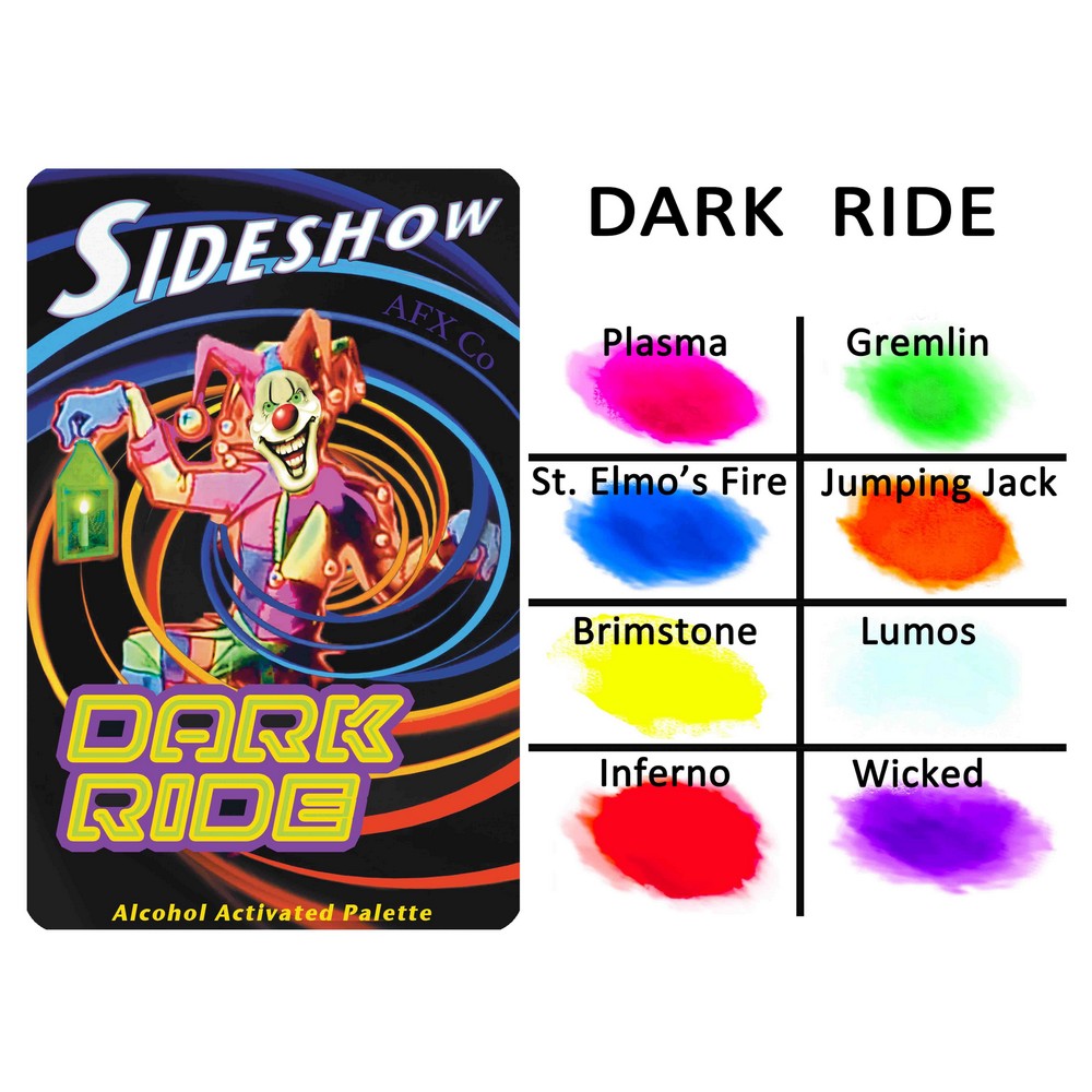 AFX Sideshow FX Palette dark ride colours