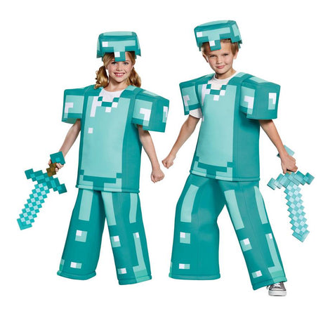 Minecraft armor child costume