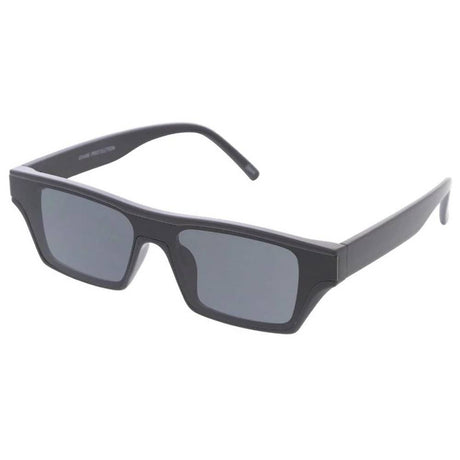 Unisex Medium Rectangular Shield Frame Sunglasses- Assorted