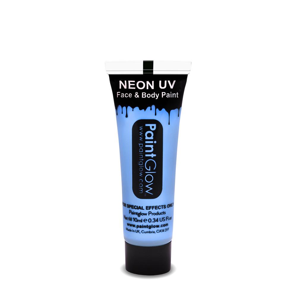 PaintGlow Neon UV Face & Body Paint - 13ml UV_Face_Paint_Baby_Blue