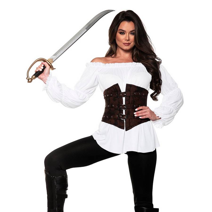 Pirate Shirt & Cincher women Costume Pirate_Shirt_Cincher