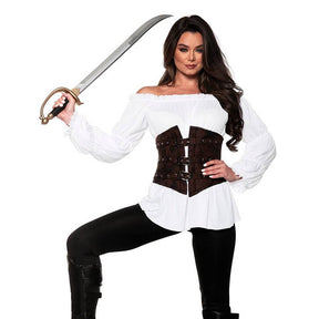 Pirate Shirt & Cincher women Costume Pirate_Shirt_Cincher
