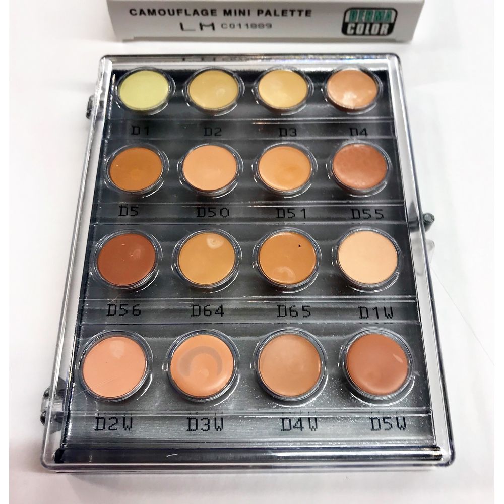 KRYOLAN Dermacolor Camouflage Mini-Palette 16 Dermacolor Light-Medium