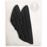 Mytholon Leopold padded bracers 989989-100165SL-Leopold-Armpolster-Canvas-schwarz