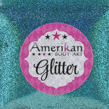 Amerikan Body Art Cosmetic Glitter HoloTurquoiseSwatch