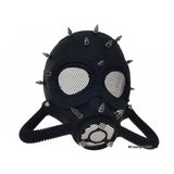 Steampunk studded Mask with hoses M39259B_2