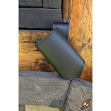 Right Hand Sword Frog, leather holder