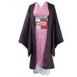 Demon killer cosplay Costume Pink