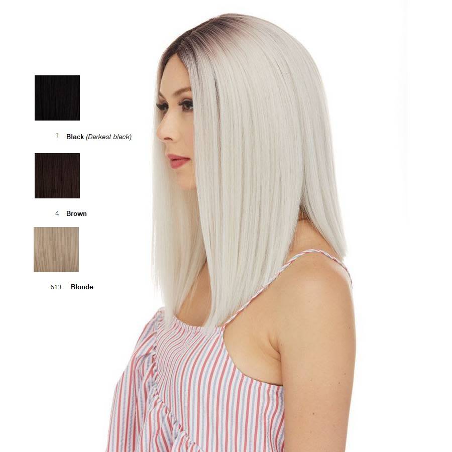 DOVE Lace Front WIG - Human Hair Blend