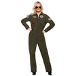 Women top gun costume