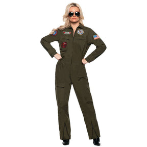 Women top gun costume