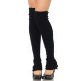 Willa Jambières extra longues en tricot côtelé
