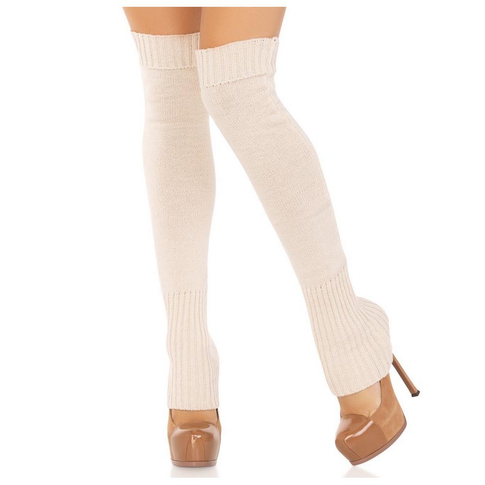 Willa Jambières extra longues en tricot côtelé