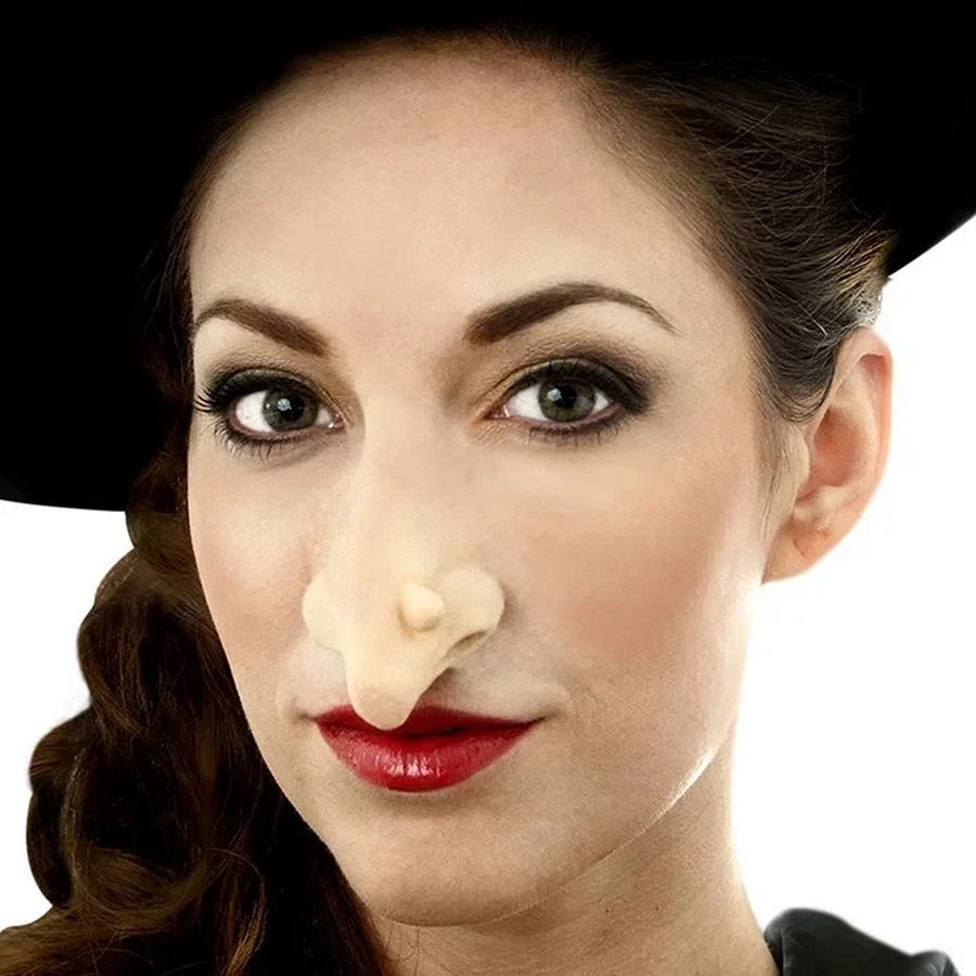 CS Woochie Large Witch Nose latex Prosthetics