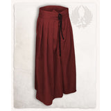 Anna medieval skirt Canvas - Bordeaux