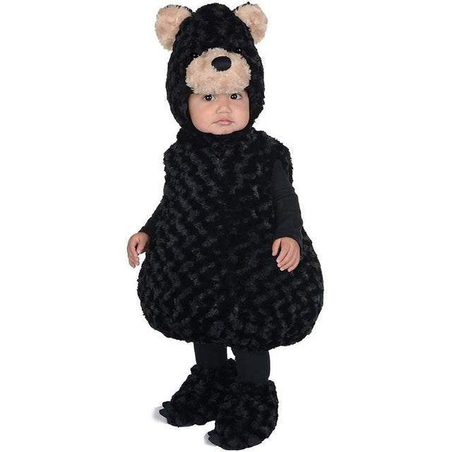 Black Bear belly Toddler costume 25869_bear