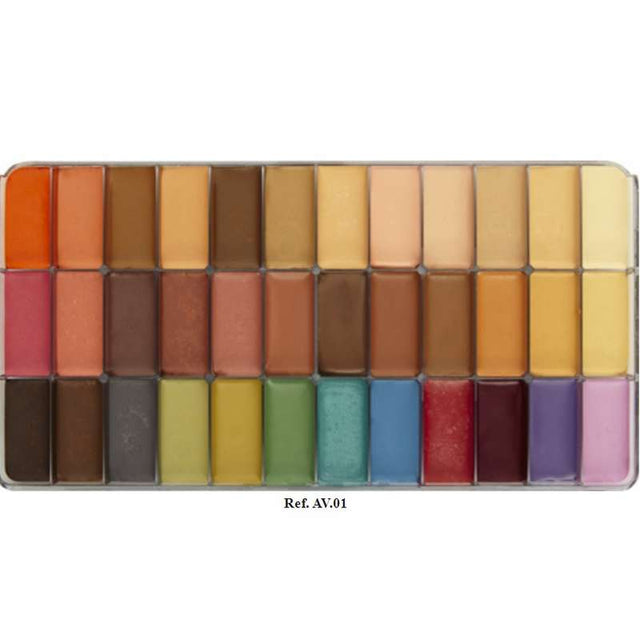 Maqpro Palette fard Creme 36 colors