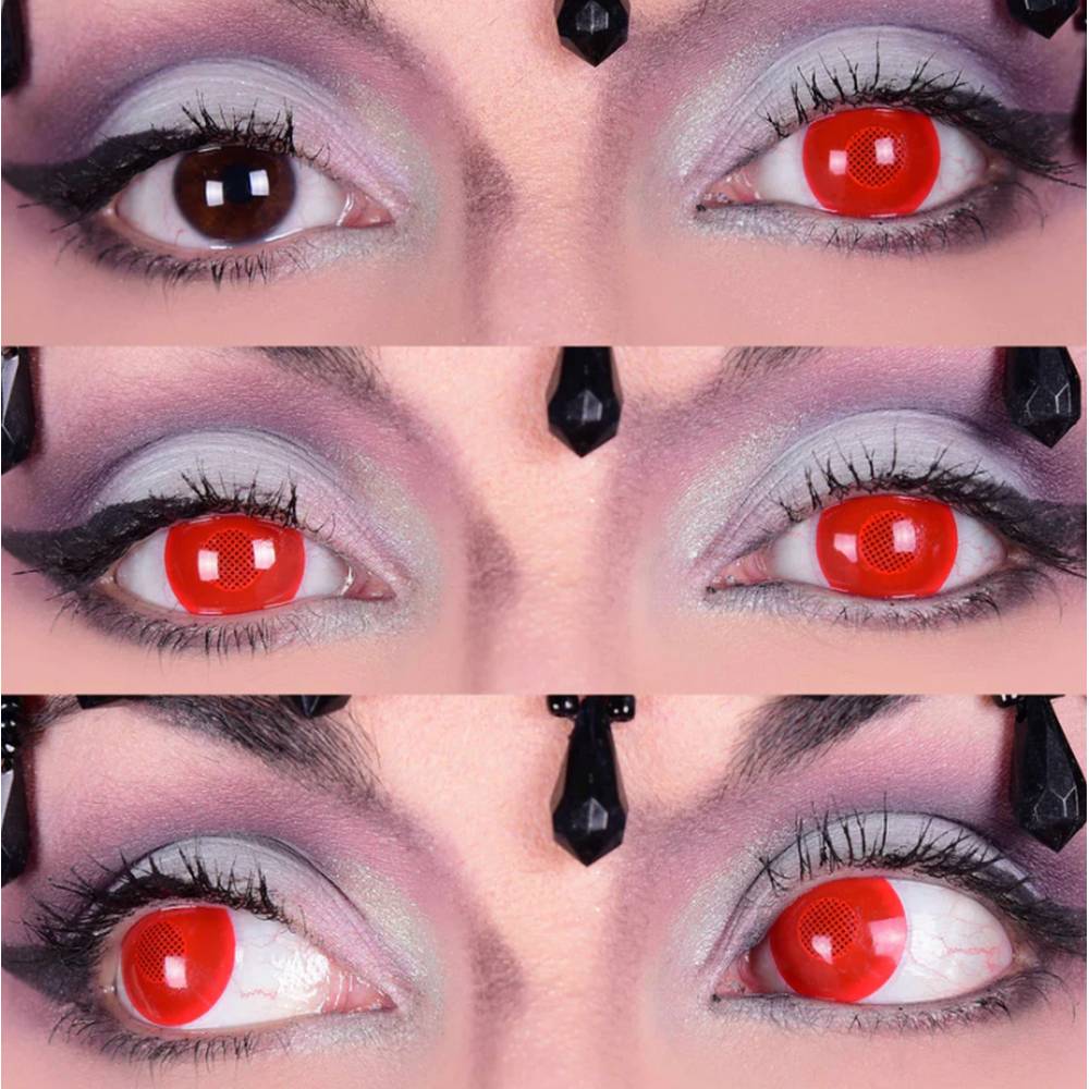 X-RAY Contact LENSES -Red