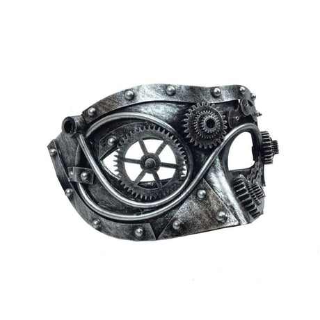 Steampunk half face mask