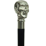 Skull Brass Cane 40114S