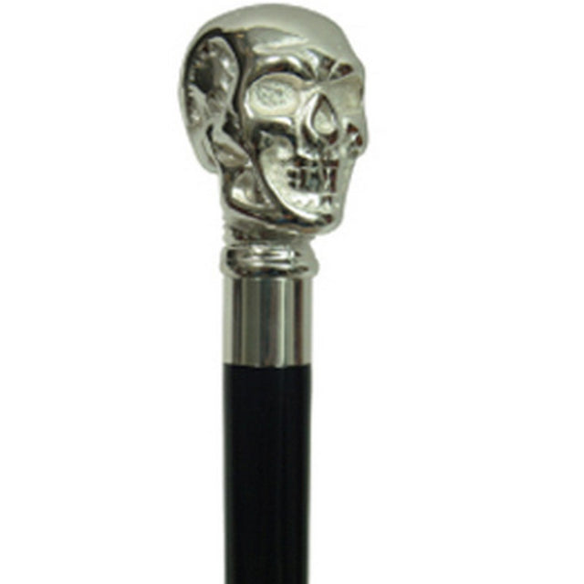 Skull Brass Cane 40114S