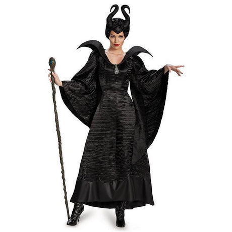 Maleficent Christening Black Gown Adult Deluxe