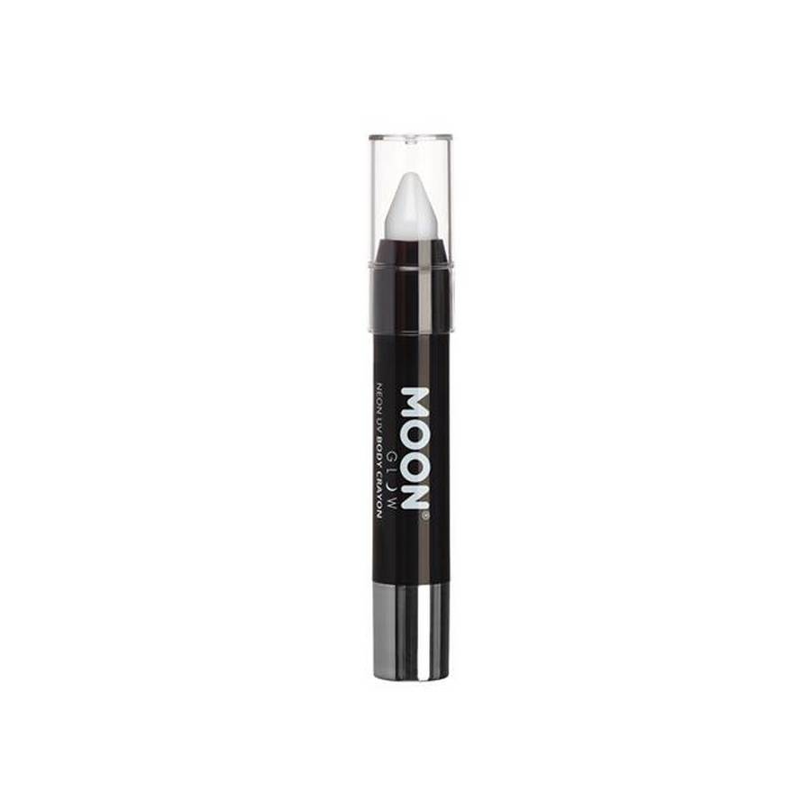 Neon UV Face and Body Crayon 3.5g M9364-white_-_neon_uv_face_&_body_crayon_3.5g