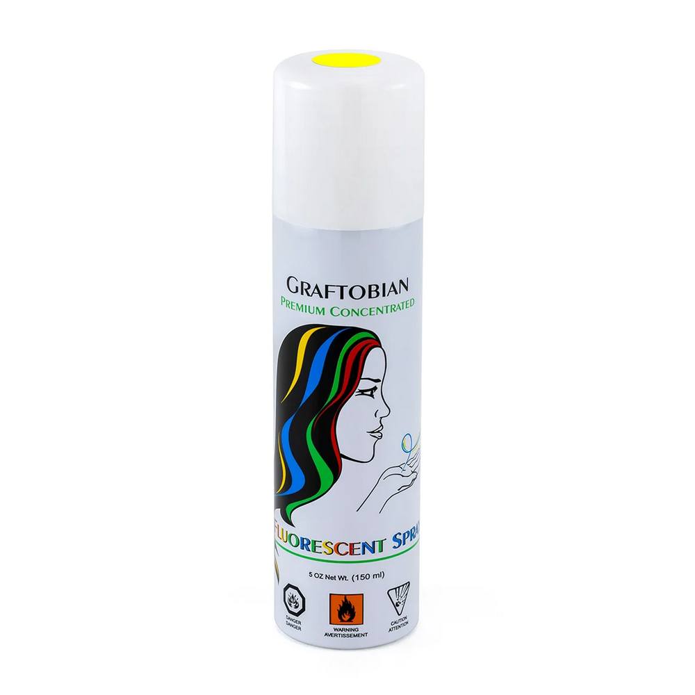 GRAFTOBIAN Fluorescent Color Spray 150ml 12414_Fluorescent-Yellow_web-min