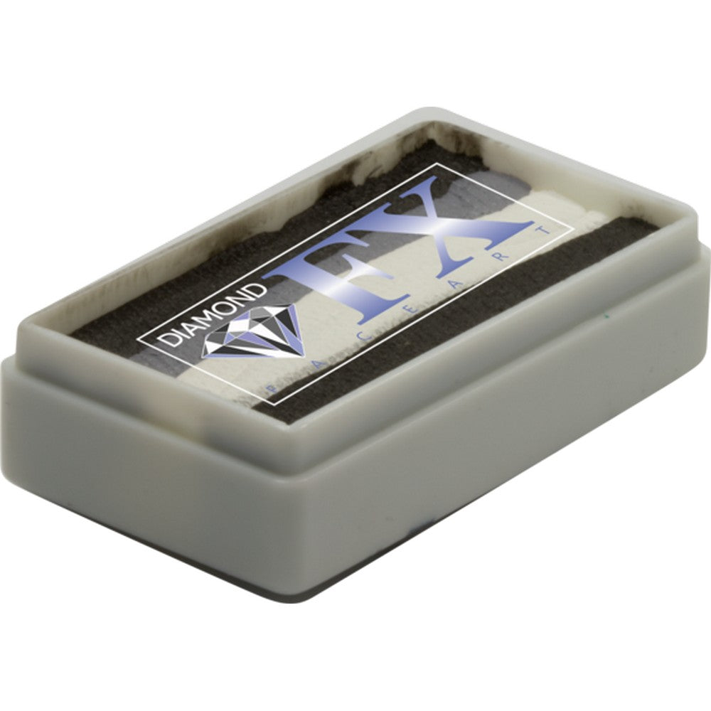 DIAMOND FX One stroke cake split cakes Skull-Splitcake-BodyPaint-Black-white-Grey