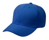 Plain Baseball Velcro Cap PC330 Hat O.S. Epochhats-Cap-PC330_ROYAL
