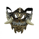 Metallic Light-Up Japanese Oni Mask