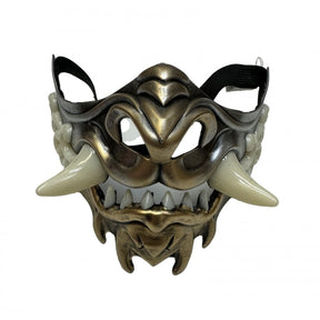 Metallic Light-Up Japanese Oni Mask