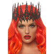 Glitter die cut jeweled crown