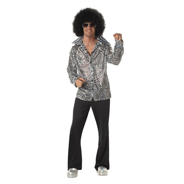 Groovy DISCO Shirt & Wig 00984_GroovyDiscoShirt