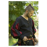 Landsknecht LARP Shirt landsknecht-shirt-black-and-red (1)