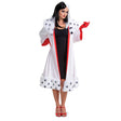 Cruella Deluxe Coat & gloves - Adult