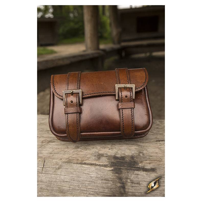 Leather Warrior Bag - Large