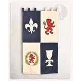 Mytholon Lion patch standarte_mit_aufnaeher_lion_patch